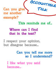 Accountable Talk Anchor Chart