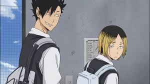 I Think This Perfectly Sums Up Their Personalities Haikyuu Kuroo And Kenma Haikyuu Anime Kenma Haikyuu