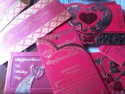 Step 36 Pick Out Cambodian Wedding Invitations Cambodian Wedding Wedding Invitations Wedding