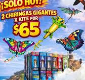 🚨 OFERTA FLASH SOLO POR 24HRS 🚨, Para aprovechar los vientos 💨🪁+Bonus,  El que tiene una X-Kite sabe lo que dura., Si no tienes una… hoy es el  día., 2 CHIRINGAS GIGANTES X-KITE por $65, 🎁 BONO GRATIS:, ...
