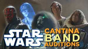 A Series Of Musicians Audition For A Part In The Mos Eisley Cantina Band From Star Wars For May The Fourth Star Wars Movie Star Wars College Humor