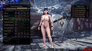Monster Hunter World Female Nude Skins | Nude patch