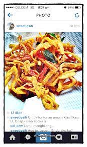 Crab stick salad is the perfect dish for entertaining at home. Resipi Crab Stick Resepi Bergambar