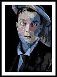 Buster Keaton Framed Art Prints for Sale