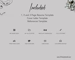 Cover letter for a resume—see more cover letter templates here. Simple Cv Template For Microsoft Word Cover Letter Curriculum Vitae Modern And Creative Resume Design First Job Resume Student Resume 1 3 Page Instant Download Cvtemplatesau Com
