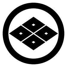 家紋 丸に四つ目菱 家紋 紋章 菱