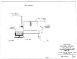54 X 20 Diam Air Tank Reverse Flow Smoker Fire Smoker Plans Smoker Designs Build A Smoker
