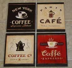 Kitchen themes tuscan kitchen kitchen design decor coffee decor kitchen kitchen decor apartment coffee kitchen coffee theme cafe decor. 4 Coffee Cafe Wall Plaques Pictures Signs Kitchen Or Restaurant Wall Decor Ships Within 24 Hrs Coffee Decor Kitchen Coffee Kitchen Cafe Kitchen Decor