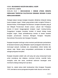Dalam status berkenaan, syahredzan turut bersetuju dengan titah. Kerajaan Tempatan