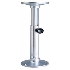 Garelick Manual Adjustable Table Base Polished Finish Smooth Lowes Com In 2020 Adjustable Table Table Base Camping Table