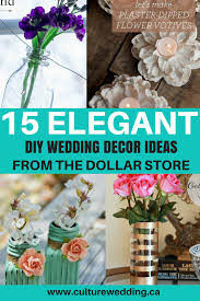 Diy dollar tree candy bouquet $10 you could apply this method to any small item for a great birthday gift or christmas gift! 15 Elegant Diy Wedding Decor Ideas From The Dollar Store