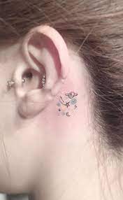 75 More Small Tattoo Ideas From Playground Tattoo Crestfox Tattoo Behind Ear Behind Ear Tattoo Tattoos For Women Small
