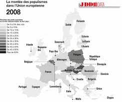 Panorama des principaux partis d'extrême droite dans l'union européenne, après la percée historique, aux élections législatives allemandes, de l'afd, qui s'est imposé comme la troisième force politique du pays. Carte Dix Ans De Montee Des Populismes En Europe