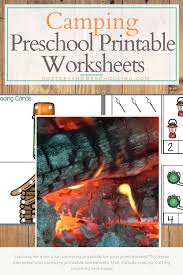 Each set includes over 30 playful learning activities related to the theme, and we've provided different versions for classroom teachers and home preschool so all activities. Free Camping Preschool Printable Worksheets