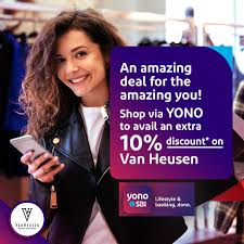 If You Re An Sbi Account Holder And A Van Heusen Lover We Ve Got A Deal For You Shop Through Yono By Sbi And Get A Flat 10 Off Van Heusen Shopping