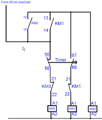 The on delay timer diagram is also shown in the diagram. How Do I Operate A Star Delta Starter With 2 Wire Control Schneider Electric Uk