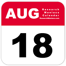 There are then 135 days left in 2021. Information About August 18