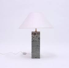 The marble mosaic is fixed on a wooden base. Swedish Green Gray Marble Table Lamp From Yxhult Marmor 1970s For Sale At Pamono