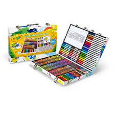 Crayola Assorted Zigzag Inspiration Art Case 140 Piece Art Set For Kids Walmart Com Art Sets For Kids Art Case Art Kit