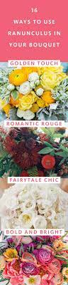 16 Ways To Use Ranunculus In Your Bouquet Flower Arrangements Ranunculus Beautiful Bridal Bouquet