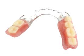 The word 'denture' conjures up the thought of your granny and her teeth in a glass of water by the side of the bed. Partial Dentures For Back Teeth Front Carolina Family Dental