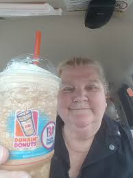 Coffee ice cream with waffle and Oreo toppings