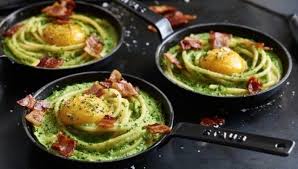 Fried Eggs With Herbs Macaroni And Baked Bacon Baked Bacon Recipes Everyday Food