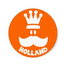 Koningsdag Snor Kroon Holland Holland Stickers Make It Yourself