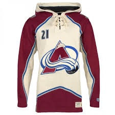 Eishockey trikot jersey colorado avalanche ccm l sehr guter zustand. Old Time Hockey Nhl Colorado Avalanche Peter Forsberg Lacer Jersey Hood Mannschaften Aus Usa Sports Gb