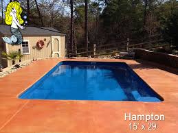 The marvelous classic rectangle fiberglass swimming pool design. Hampton Rectangle Fiberglass Swimming Pools Tallman Pools