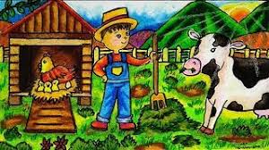 Maybe you would like to learn more about one of these? Cara Menggambar Dan Mewarnai Tema Pemandangan Peternakan Dengan Gradasi Warna Crayon Oil Pastel Youtube