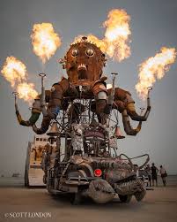 Pin By Judy Cooke On El Pulpo Mecanico Burning Man Art Burning Man Art Cars