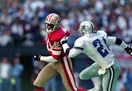 And of course, we all know the legend of deion sanders at the combine. Legends Jerry Rice And Sanders Attempt To Spark Interest In Pro Bowl Cbs New York