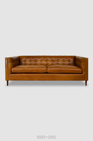 When designing around a tuxedo. Atticus Tuxedo Sofa In Renegade Simba Brown Leather Roger Chris