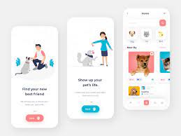 Pet Finder App In 2020 Web Development Design Startup Branding Pet Finder