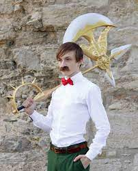 The escanor cosplay by maurizio merluzzo took shape in the two photos you see below, including special effects that improve quality. Escanor Cosplay Nanatsunotaizai