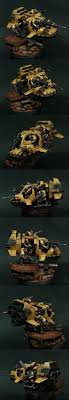 Space Marines Imperial Fists Exhibition Of Miniatures Painted By Other Artists Around The World Miniaturen