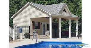 Whether you utilize it as a poolside structure, a guest house, a storage shed, or a playhouse, this building will increase the value of your property. Pool House Sheds Prefabricated Pool Houses Horizon Structures