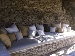 Coussin Exterieur Sur Mesure Salon De Jardin Banquette En 2020 Coussins Exterieur Matelas Exterieur Coussin Banquette