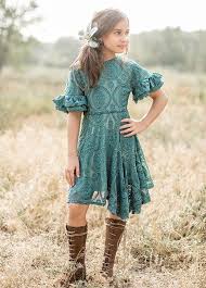 Joyfolie Emilia Dress In Teal Preorder Girls Fashion Dress Girls Fashion Tween Little Girl Dresses