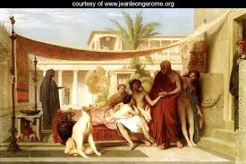 Truth Coming Out Of Her Well To Shame Mankind Jean Leon Gerome Socrates Seeking Alcibiades In The House Of Aspasia Jean Leon Gerome Www Jeanleongerome Org Histoire De La Peinture Peinture Orientaliste Comment Peindre