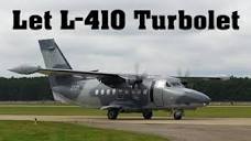 Let L-410 Turbolet landing | SIAF 2022 | 4K - YouTube
