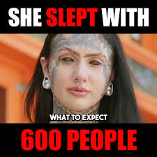 SHE SLEPT WITH 600 PEOPLE!! 🤯🫢