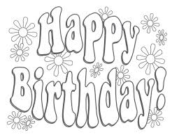 They're smart, loyal and very playful. Printable Happy Birthday Coloring Pages With Dogs Coloring Home