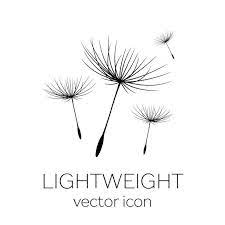 Flying Dandelion Seeds Vector Icon Vector Art Illustration Dandelion Free Vector Graphics Vector Icons