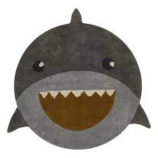 You can find many species of fish and this type of shark. Teppich Shark Hai Rund 110 Cm Von Tapis Petit Kaufen