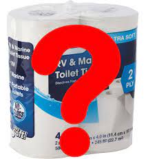 Sounds like a simple question however, when you're selecting an rv friendly toilet so what kind of toilet paper can you purchase that won't destroy the black tank inside your motor home??? Do You Really Need Special Toilet Paper In Your Small Travel Trailer Or Rv