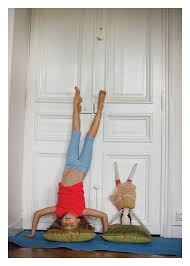 Headstand Doll Palm Press Kids Photos Yoga For Kids Photo