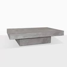 The best modern coffee tables for a luxe living room. Square Concrete Coffee Table Perfect For Indoors Or Out A Contemporary And Smooth Look With Bold Sizin Concrete Coffee Table Coffee Table Square Coffee Table