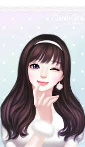  Enakei Wallpaper Gadis Cantik Gadis Kartun Lucu Kartun Gadis